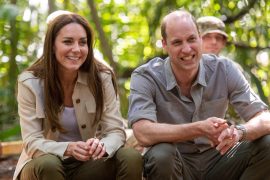 Up close and personal with sharks: William and Kate post video of their dive