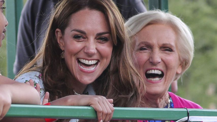 Duchess Kate and Mary Berry