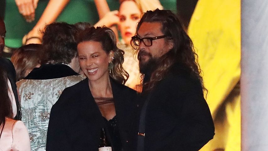 Kate Beckinsale and Jason Momoa at the Vanity Fair Party in March 2022
