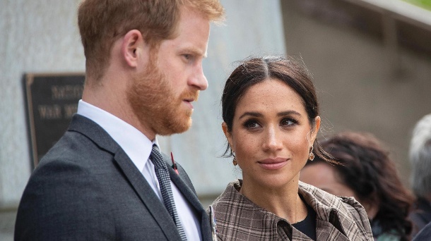 Prince Harry and Duchess Meghan: The royal couple lives in California.  (credit: Rosa Woods/Getty Images)