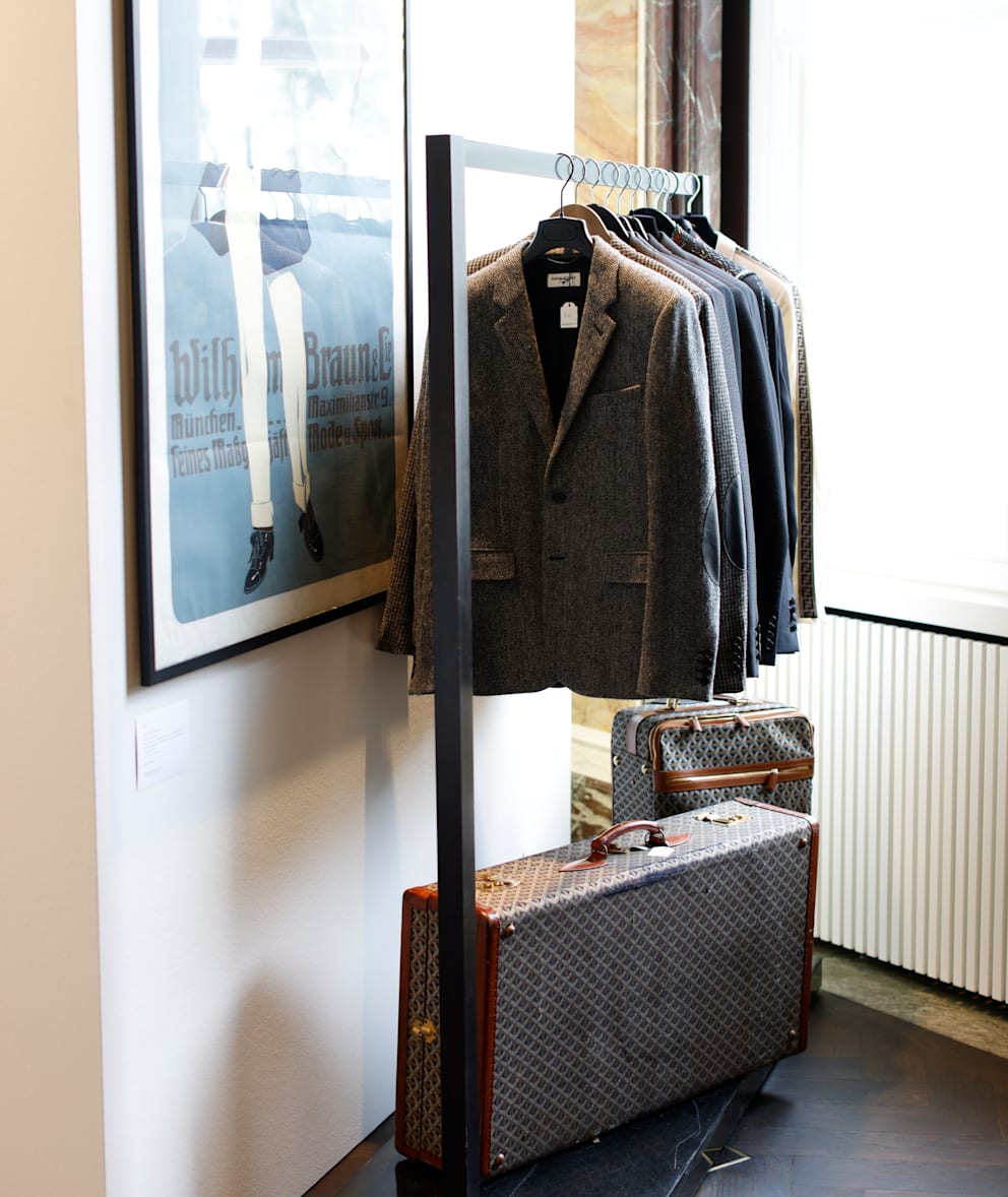 Suit Jackets and Suitcases Owned by Chanel Designers
