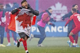 Canada qualified with Alfonso Davies