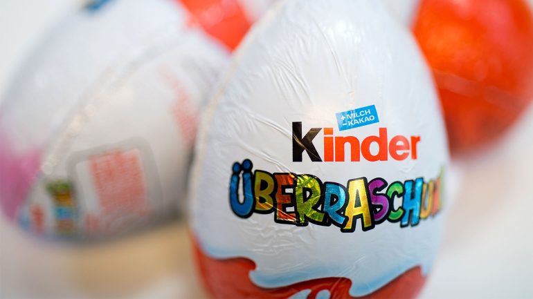 Possible salmonella contamination: Ferrero recalls children's products