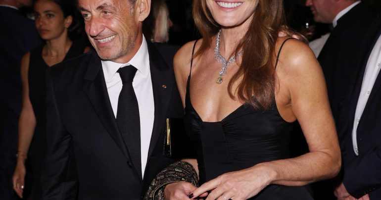 Carla Bruni and Nicolas Sarkozy: Between the scandals and house arrest: Together at Cannes