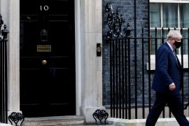 Downing Street parties: Police issued more than 100 fines