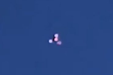 Silent 'triangular UFO' seen in 'surprisingly clear view' over Canada