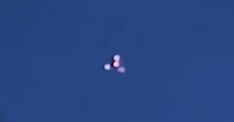 Silent 'triangular UFO' seen in 'surprisingly clear view' over Canada