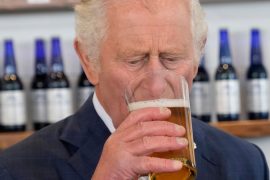 Charles and Camilla Tap Beer in Canada