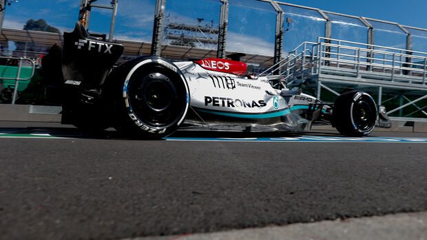 George Russell - Mercedes - Formula One - Australian GP - April 8, 2022