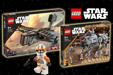 Lego Star Wars 75337 AT-TE (including Commander Kodi) and 75323 The Justifier (Cad Bain's Starship) Introduced