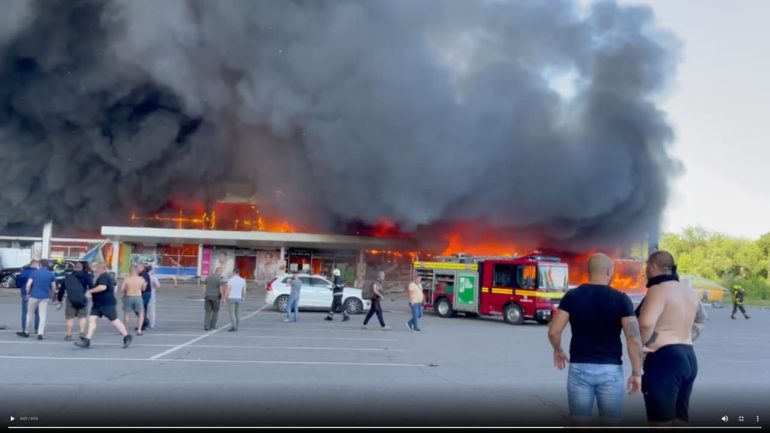 Ukraine: Rocket attack on shopping center - two killed and at least 20 injured - Politics