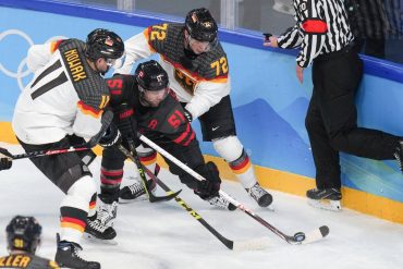 Olympia |  Ice Hockey Group Stage: German ice hockey selection with false starts against Canada