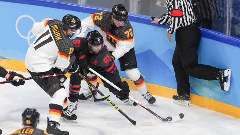 Olympia |  Ice Hockey Group Stage: German ice hockey selection with false starts against Canada