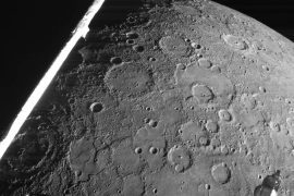 Probe "BepiColombo" took a snapshot of Mercury