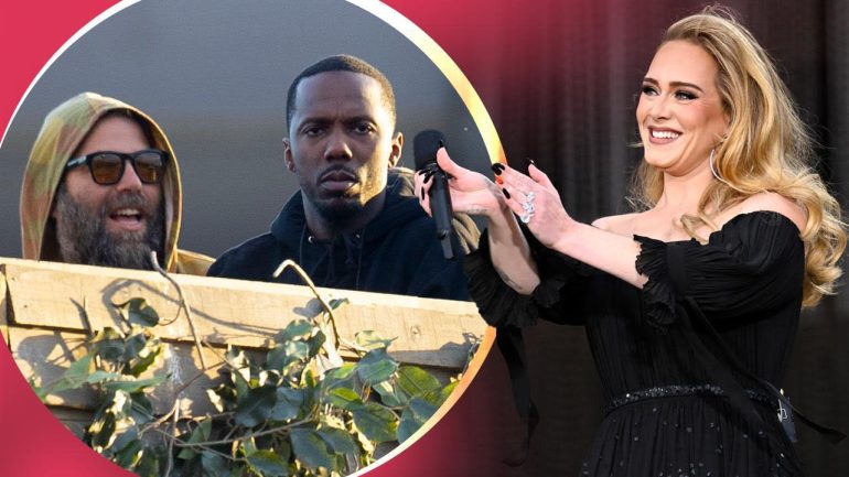 Adele's men watch their concert together: When ex with new!  ,  Entertainment