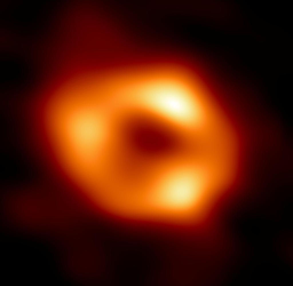First photo of a black hole in our galaxy