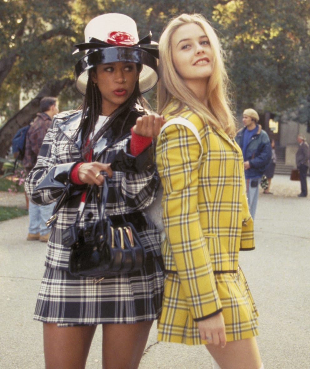 Stacy Dash and Alicia Silverstone in Clueless (1995)
