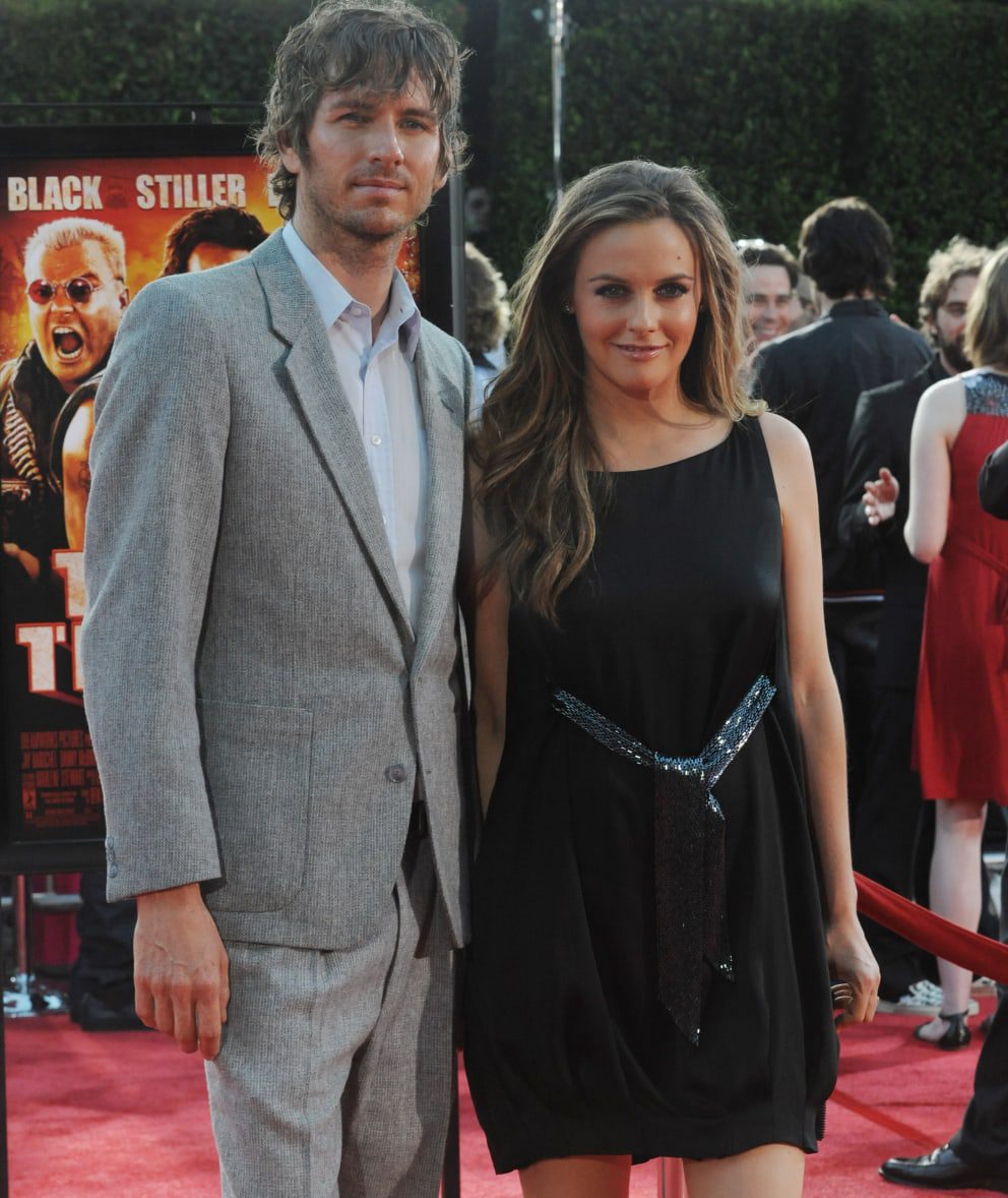 Alicia Silverstone and ex-husband Christopher Jarecki at the film premiere in Los Angeles in 2003