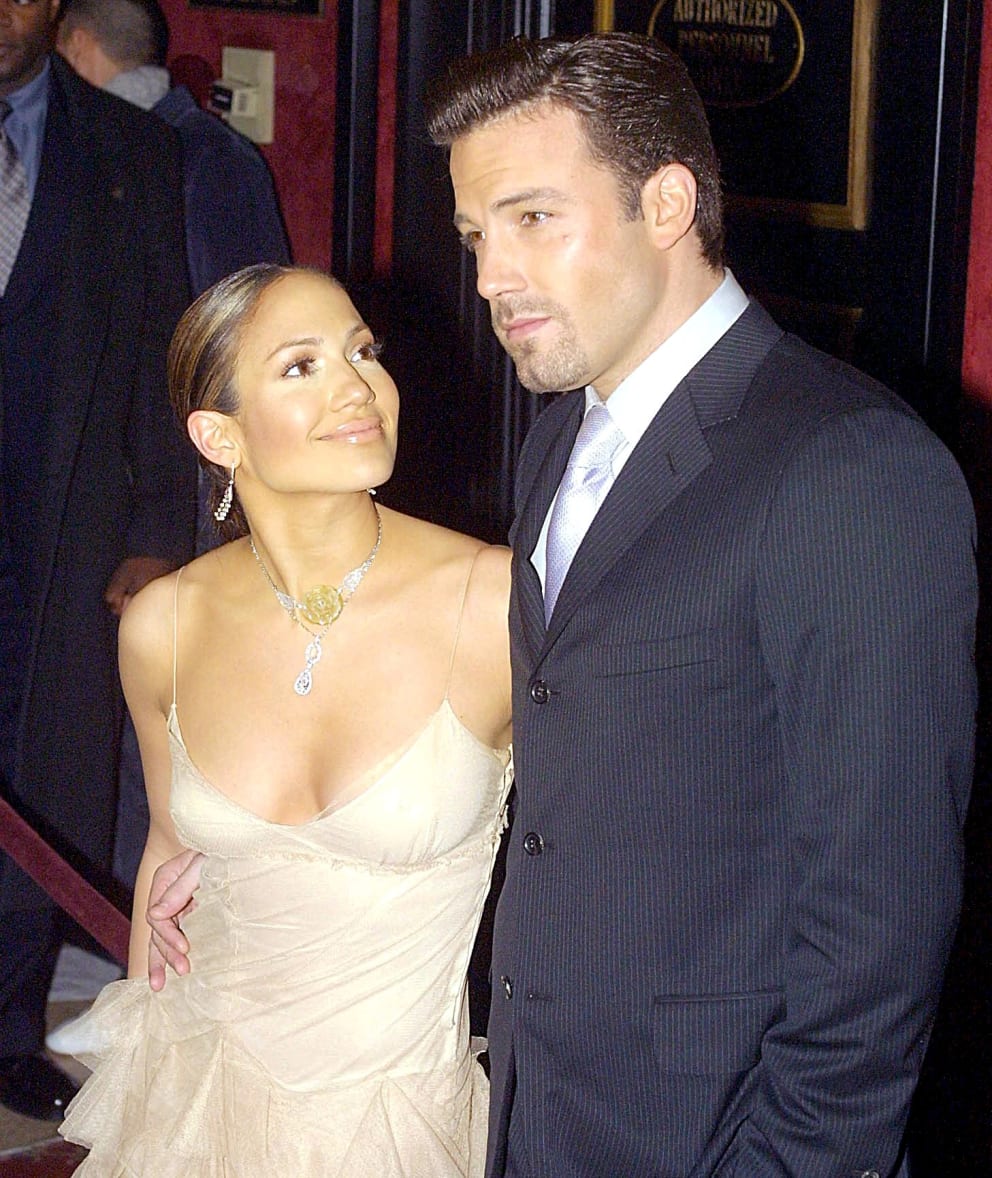2002: Jennifer Lopez and Ben Affleck 20 Years Ago