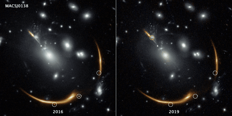 Four Images of an Object - Waiting for the Libra Supernova