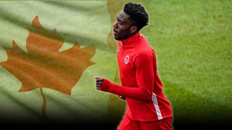 Bayern-Star Alphonso Davies war nach der WM-Qualifikation von Kanada zu Tränen gerührt.