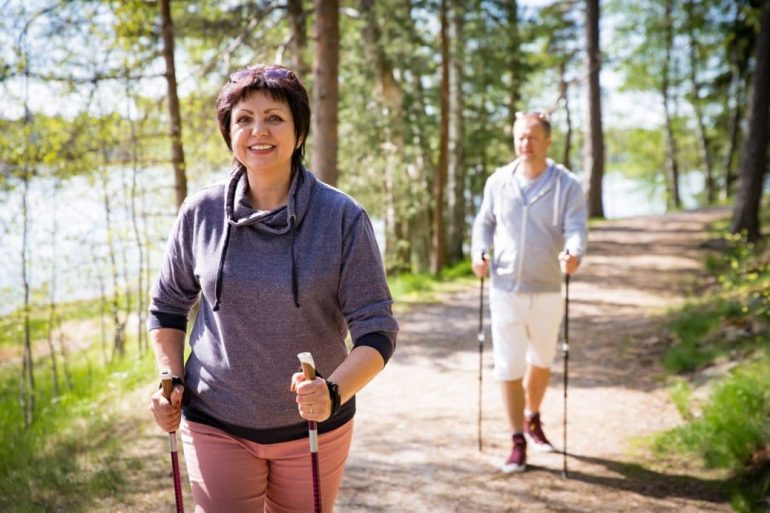 Nordic walking improves quality of life and relieves depression