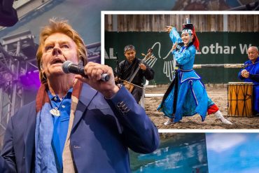 Who is allowed to perform at the opening of the fair?: Mongolians compete with Howie Kranz.  regional