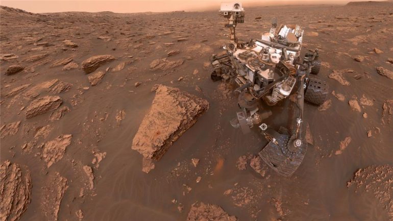 "Curiosity" for ten years on Mars
