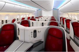Dreamliner: Lufthansa's first Boeing 787 flies with a Chinese cabin