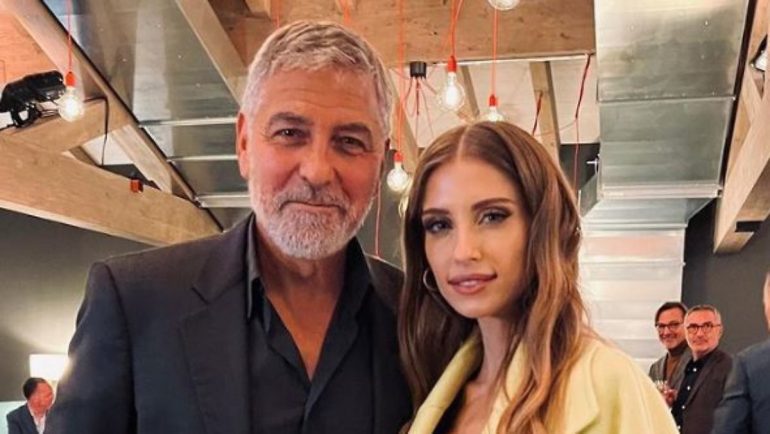 Snapshot With George Clooney: Kathy Hummels Presents Her "New Boyfriend"