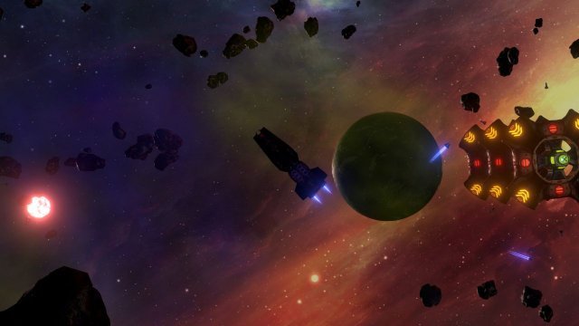 Space Action RPG with procedurally generated open world