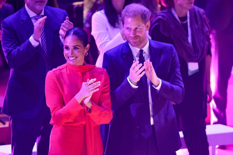 First official date of their Europe tour: Meghan and Harry in Manchester