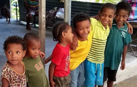 US/Canada - World Mission Sunday campaign: Children's mission focused on children in Papua Nuova Guinea
