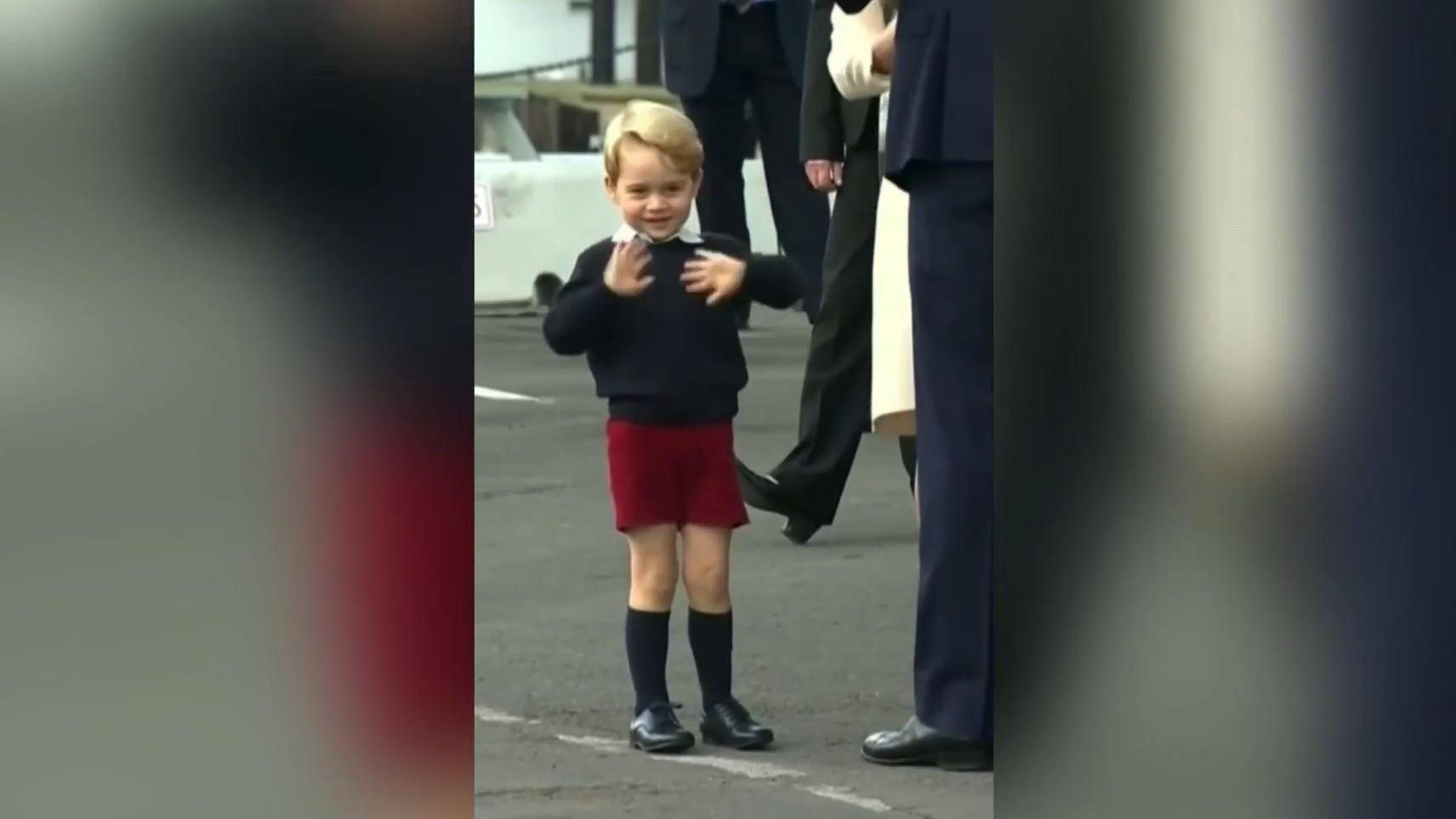 Prince George wowed so beautifully in the hearts of royal fans