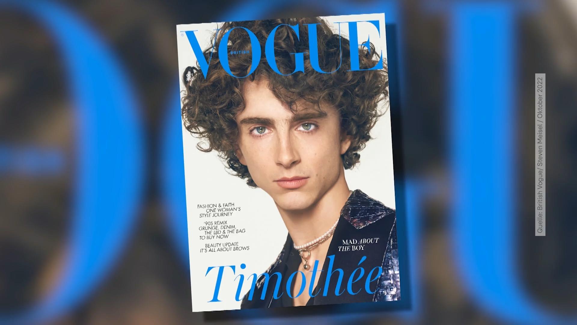 American actor Timothée Chalamet created history "the trend"-cover