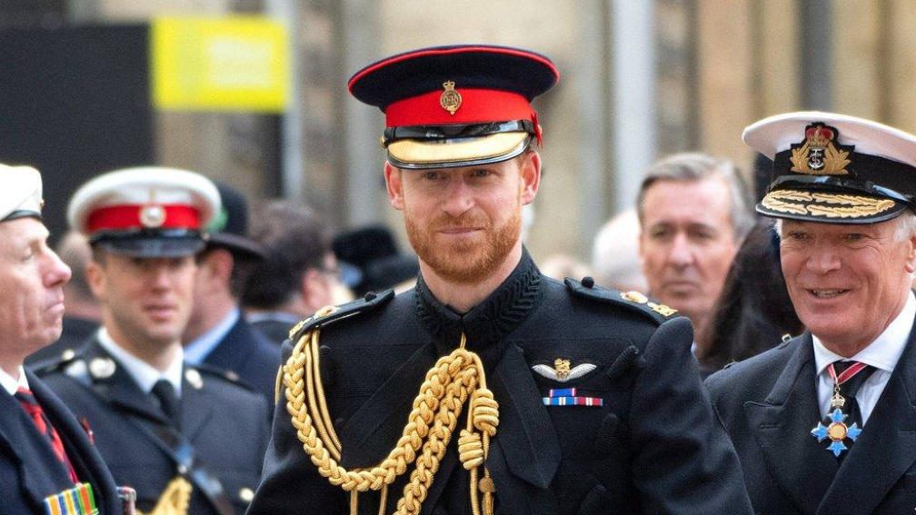 Prince Harry is allowed to wear his army uniform Wake up to the Queen