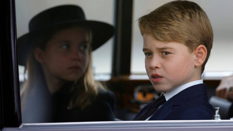 Prince William's children: George and Charlotte also mourned the loss of their great-grandmother, Queen Elizabeth II.