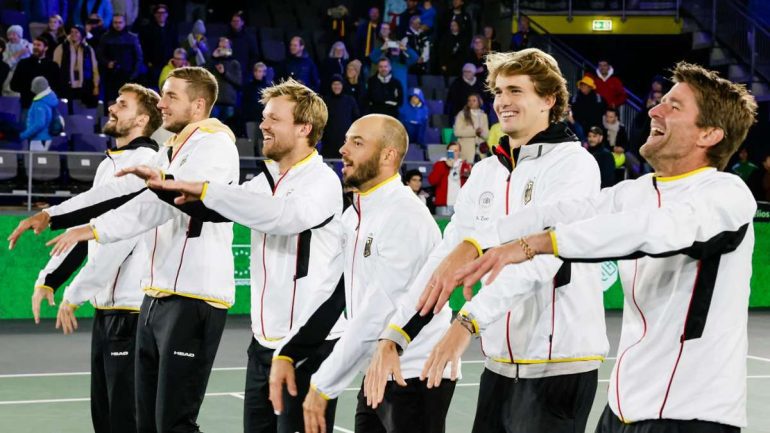 Tennis: Group win: Germany in Davis Cup against Canada - SPORTS