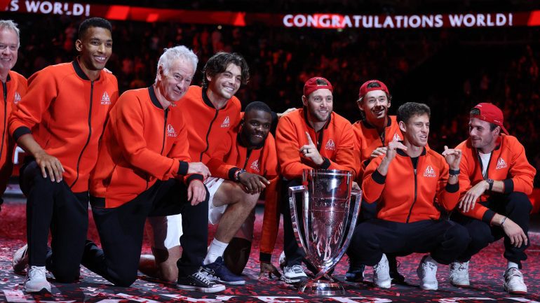 Tennis: Premiere at Laver Cup - World selection victory for the first time