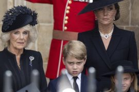 Camilla made candid announcement to Kate at Queen's funeral