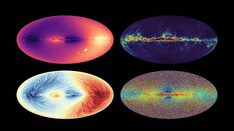 New Gaia Images of Our Galaxy - The Spectrum of Science