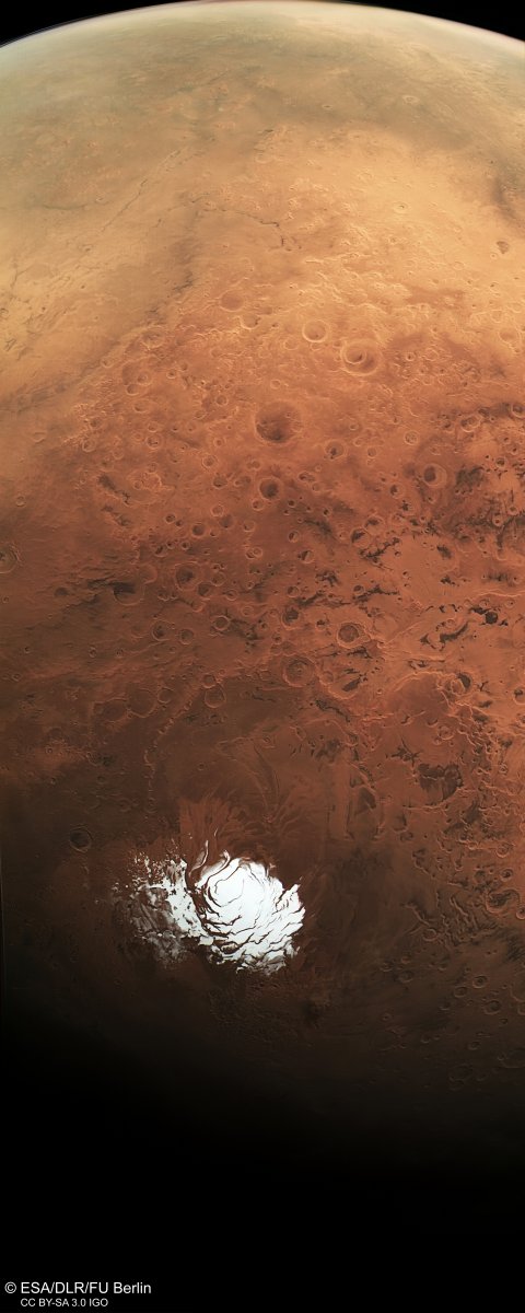 New doubts about sensational discovery: but no liquid water at Mars' south pole?