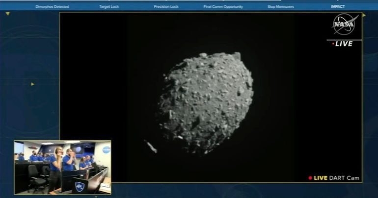 Probe Dart caused massive damage to asteroid Dimorphos