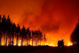 Record temperatures: New wildfires are raging in France