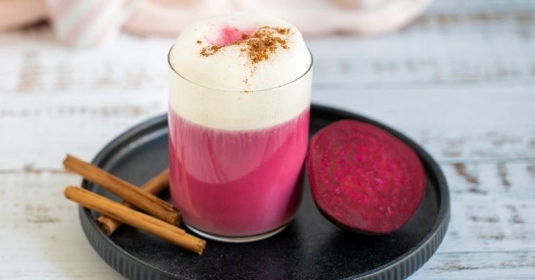 This Beetroot Latte Is Perfect for a Gray Autumn Afternoon