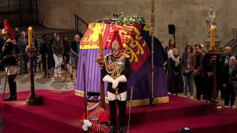 Westminster Hall incident: Man arrested in Queen's coffin