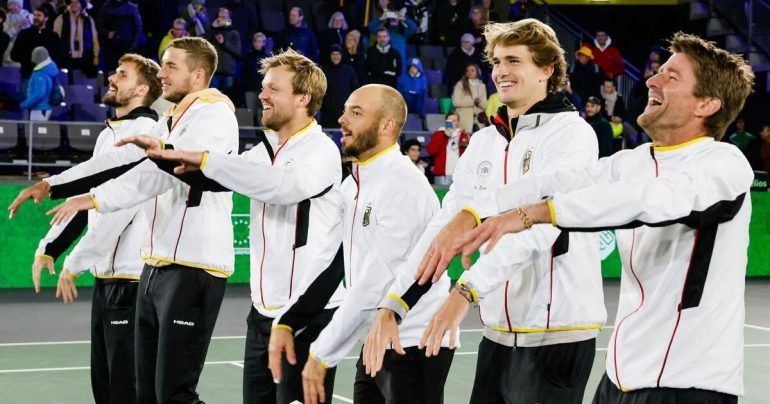 Group win: Germany in Davis Cup against Canada - Sport