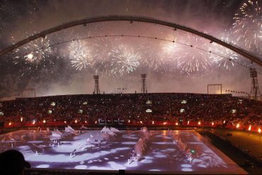 The Khalifa International Stadium in Doha holds 45,000 spectators and is the venue for six preliminary round games, one round of 16 and games for the third.  - The following group games are played here: o England vs. Iran o Germany vs. Japan o Netherlands vs. Ecuador o Croatia vs. Canada o Ecuador vs. Senegal o Japan vs. Spain