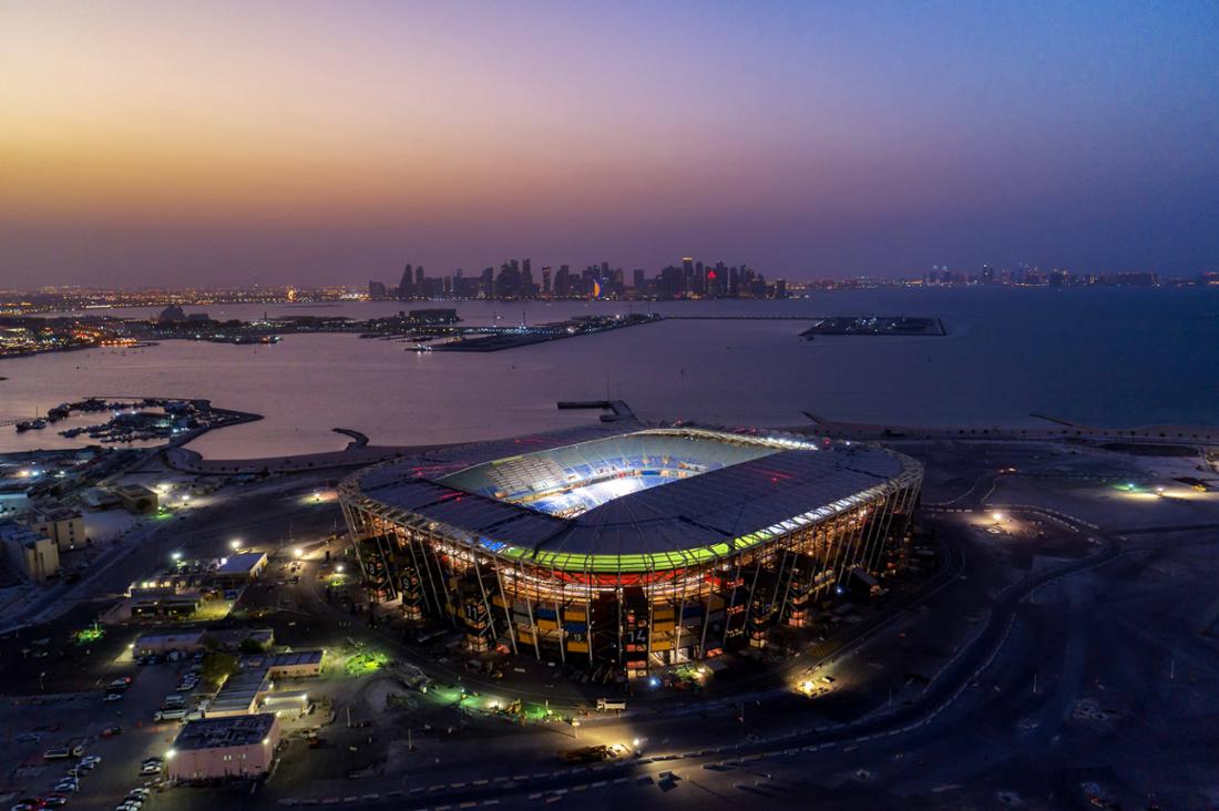 Also in Doha is the stadium 974 Ras Abu Abu with a capacity of 40,000 spectators.  In addition to six preliminary round games, a round of 16 will also be played.  The following group matches will take place at Stadium 974: Mexico v Poland, Portugal v Ghana, France v Denmark, Brazil v Switzerland, Poland v Argentina and Serbia v Switzerland.