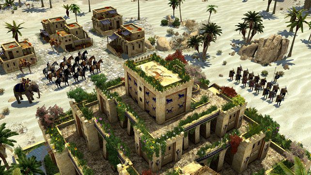 It is said that Babylon was a true paradise.  (image via: wildfire games)